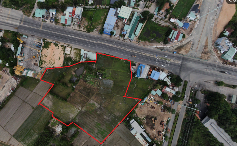 Chuyển nhượng 2.4ha đất mặt tiền Quốc Lộ 51, T&acirc;n Hải, Th&agrave;nh phố Ph&uacute; Mỹ, BR-VT
